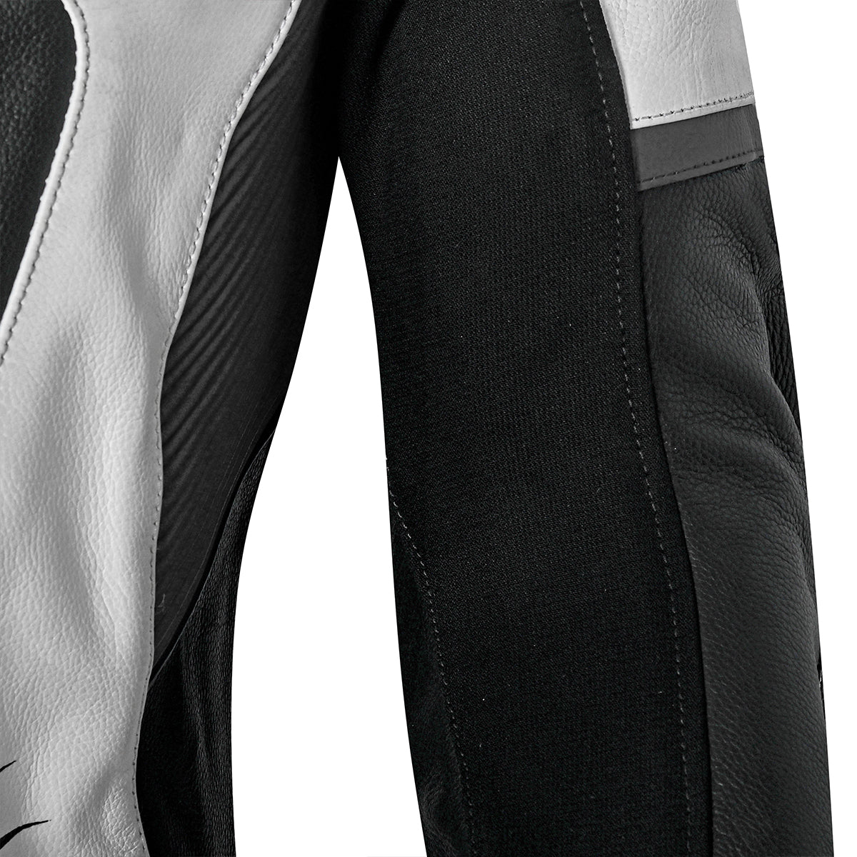 BELA X RACE Moto Couro Casacos Preto Antra Branco