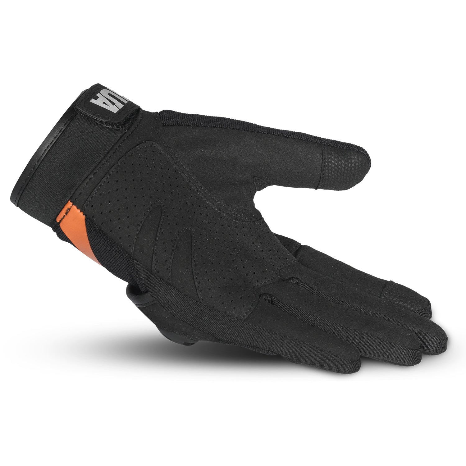 SHUA SHOT Moto Textil Curto Luvas Preto Laranja – 3 – Maximomoto PT