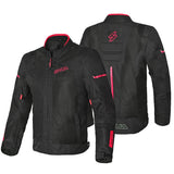 SHUA GRAVITY Textil Moto Homem Casacos Preto Vermelho