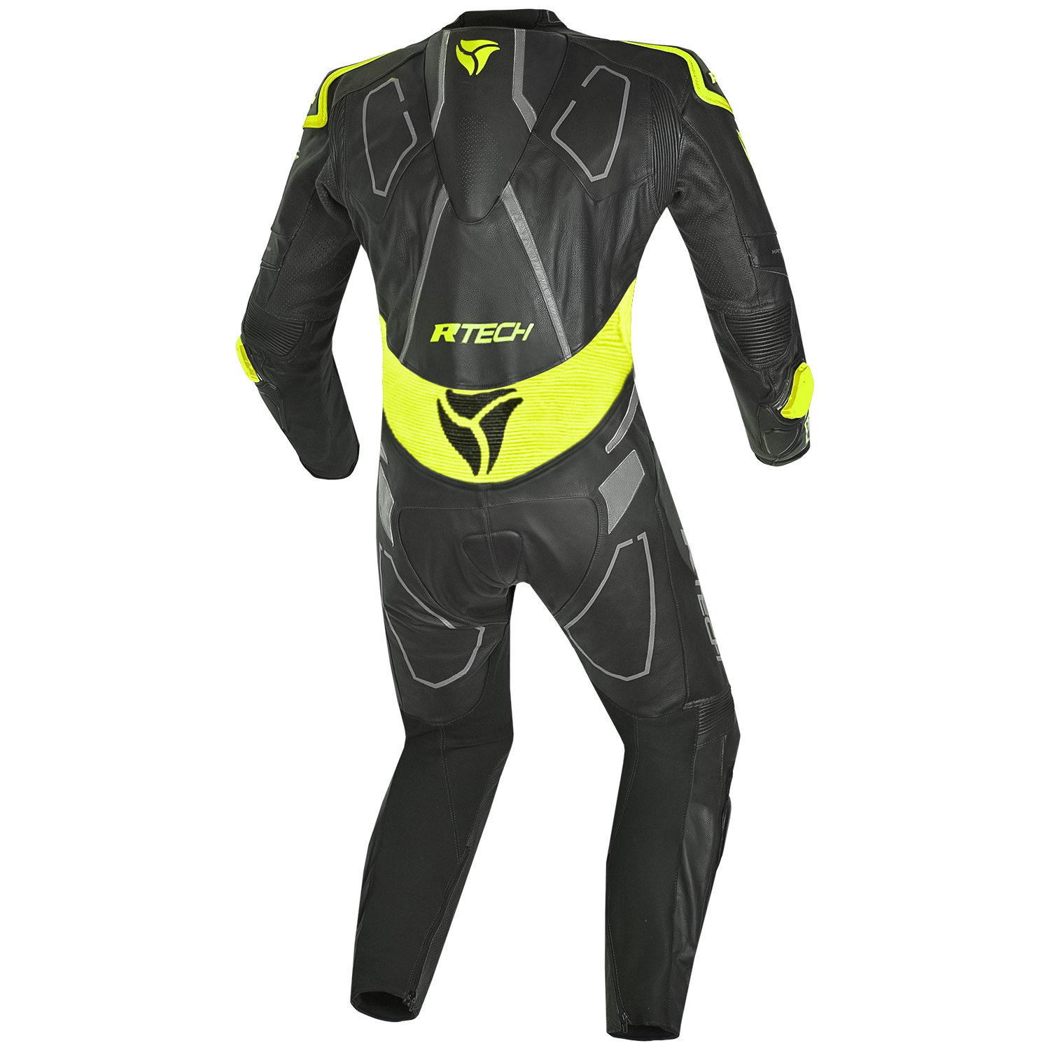 R-TECH RISING STAR 1 PC Moto Fatos Preto Fluorescente Amarelo – 3 – Maximomoto PT