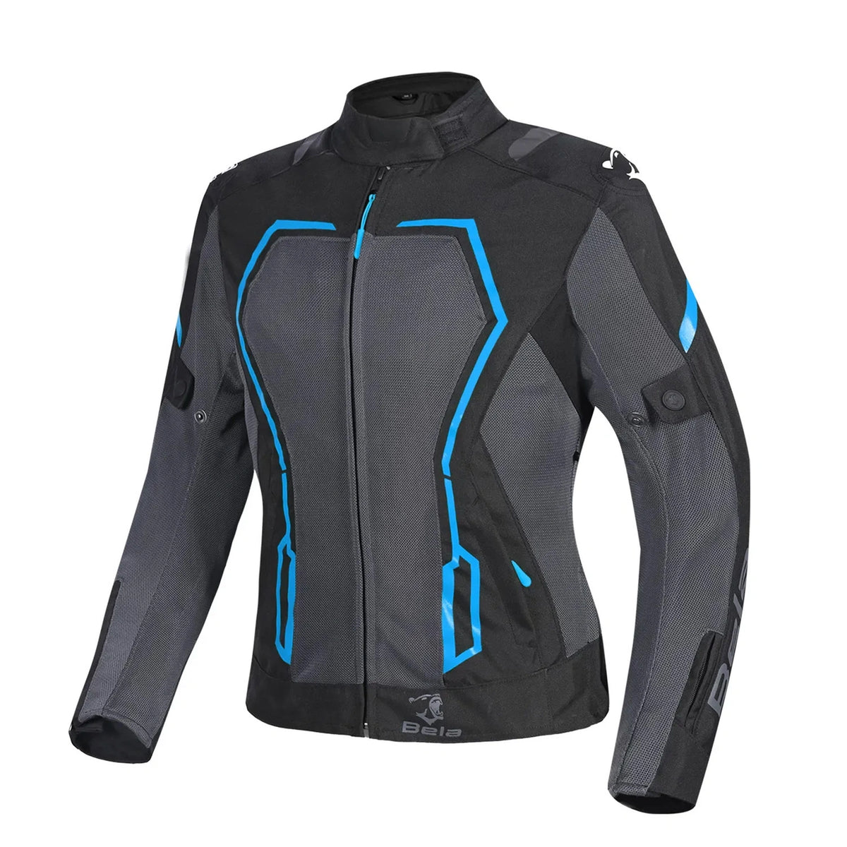 BELA ARTREX AIR 2.0 Casacos De Moto Senhora Preto Cinza Turquesa