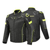 R-TECH KNIGHT RIDER Moto Curta Têxtil Casacos Preto Antracite Amarelo