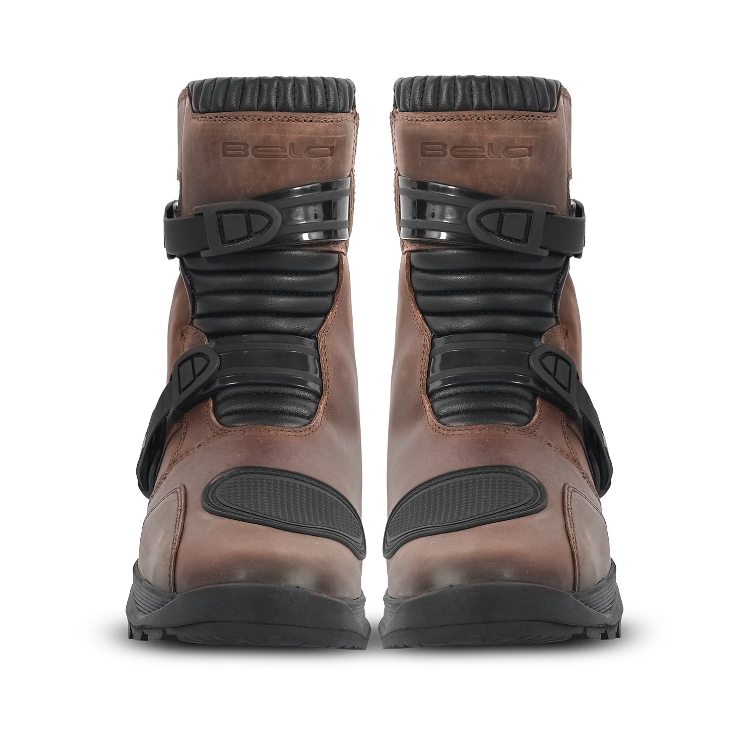 BELA Junior Moto Motocross Leather Boots Brown – 4 – Maximomoto PT