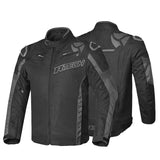 R-TECH KNIGHT RIDER Moto Curta Têxtil Casacos Preto Antracite