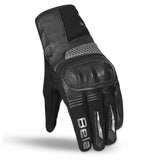 BELA HERO AIR Moto Senhora Textil Luvas Preto Cinza