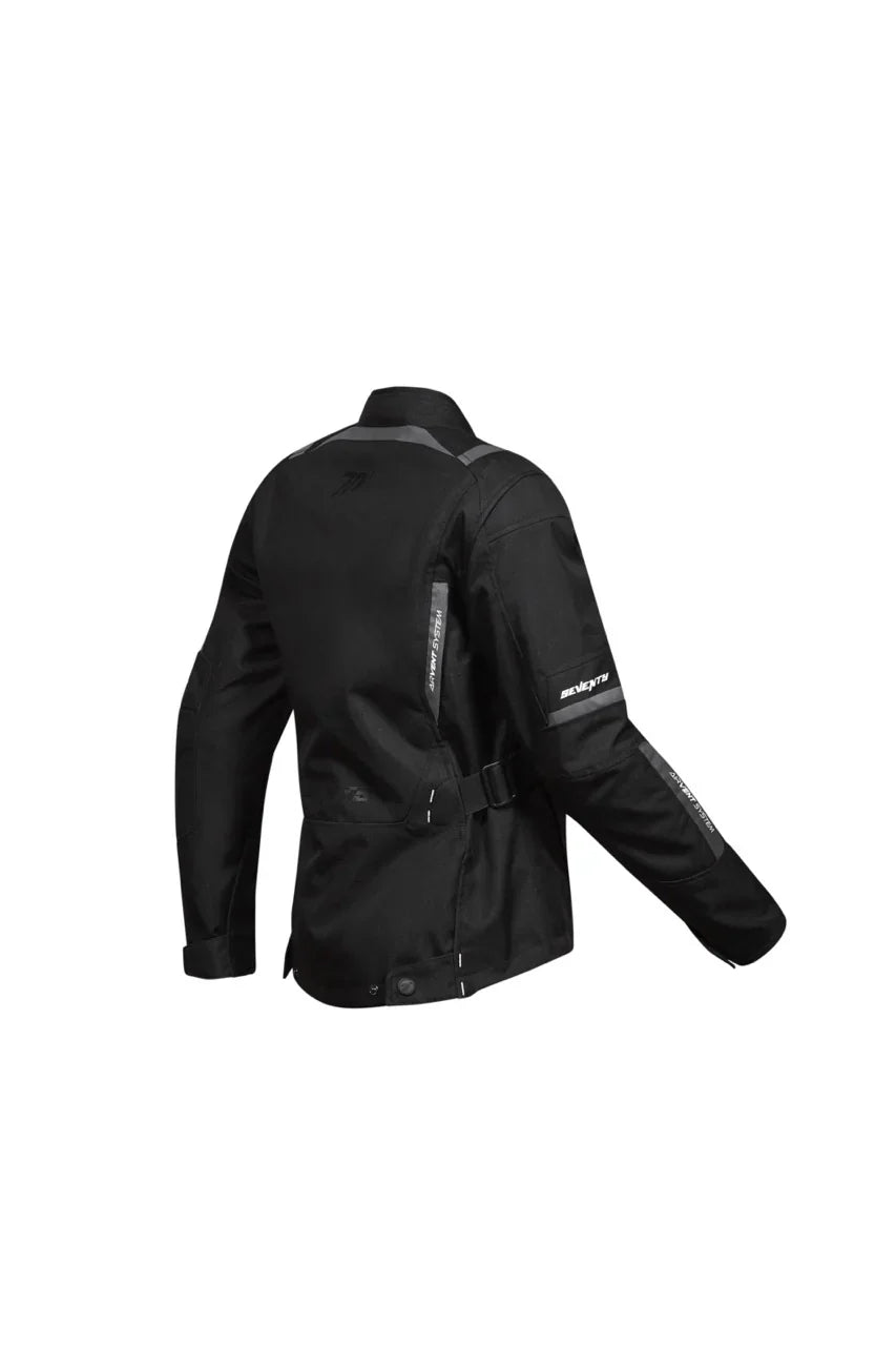 SEVENTY SD-JT85 TONALE Motorcycle Ladies Jackets Black – 2 – Maximomoto PT