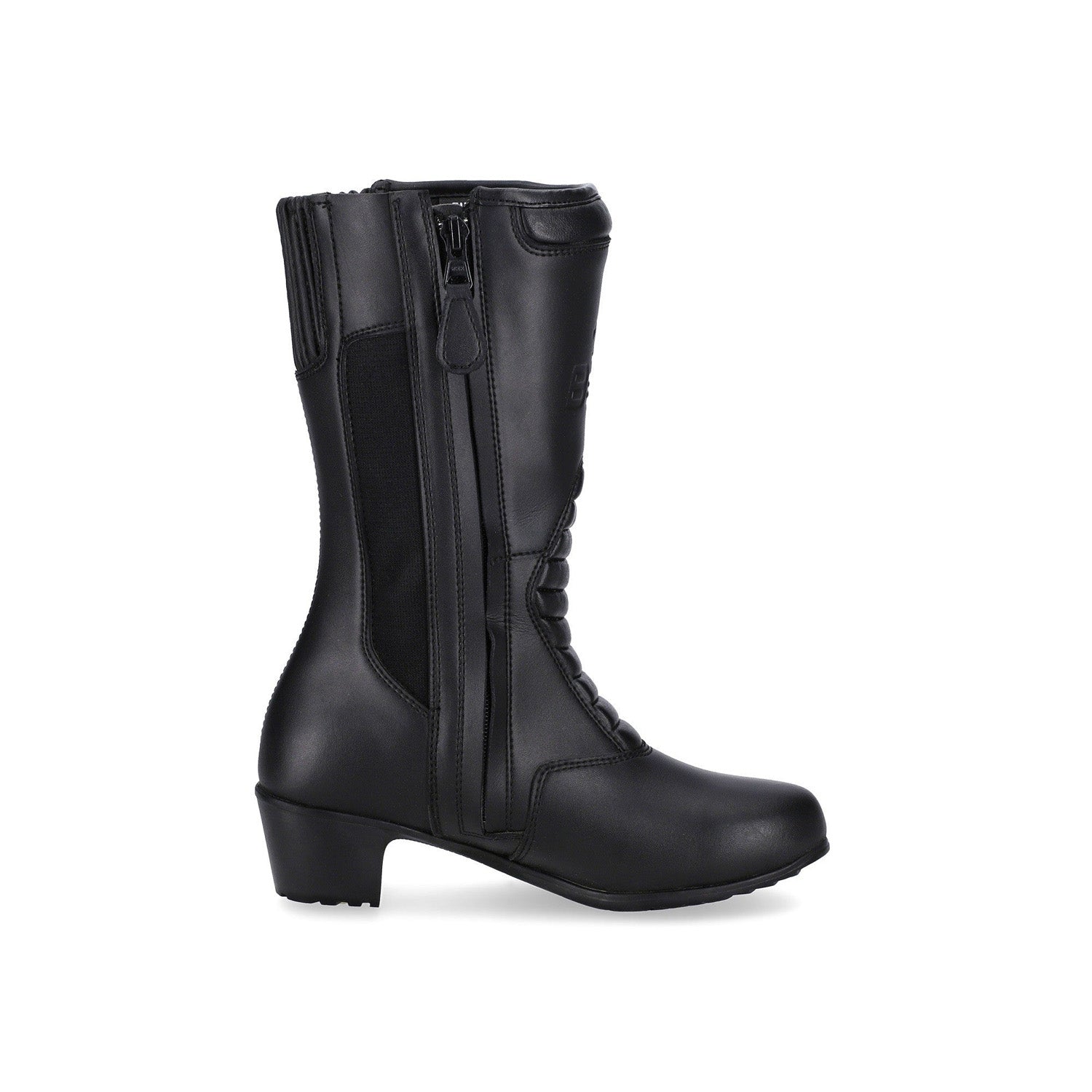 BELA ALPINE Women's Motorcycle Leather Boots in Black – 2 – Maximomoto PT