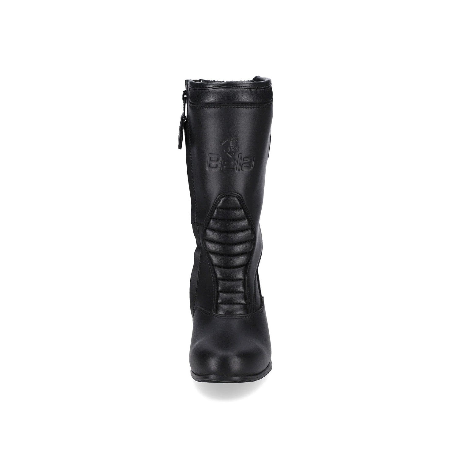 BELA ALPINE Women's Motorcycle Leather Boots in Black – 4 – Maximomoto PT