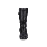 BELA ALPINE Women's Motorcycle Leather Boots in Black