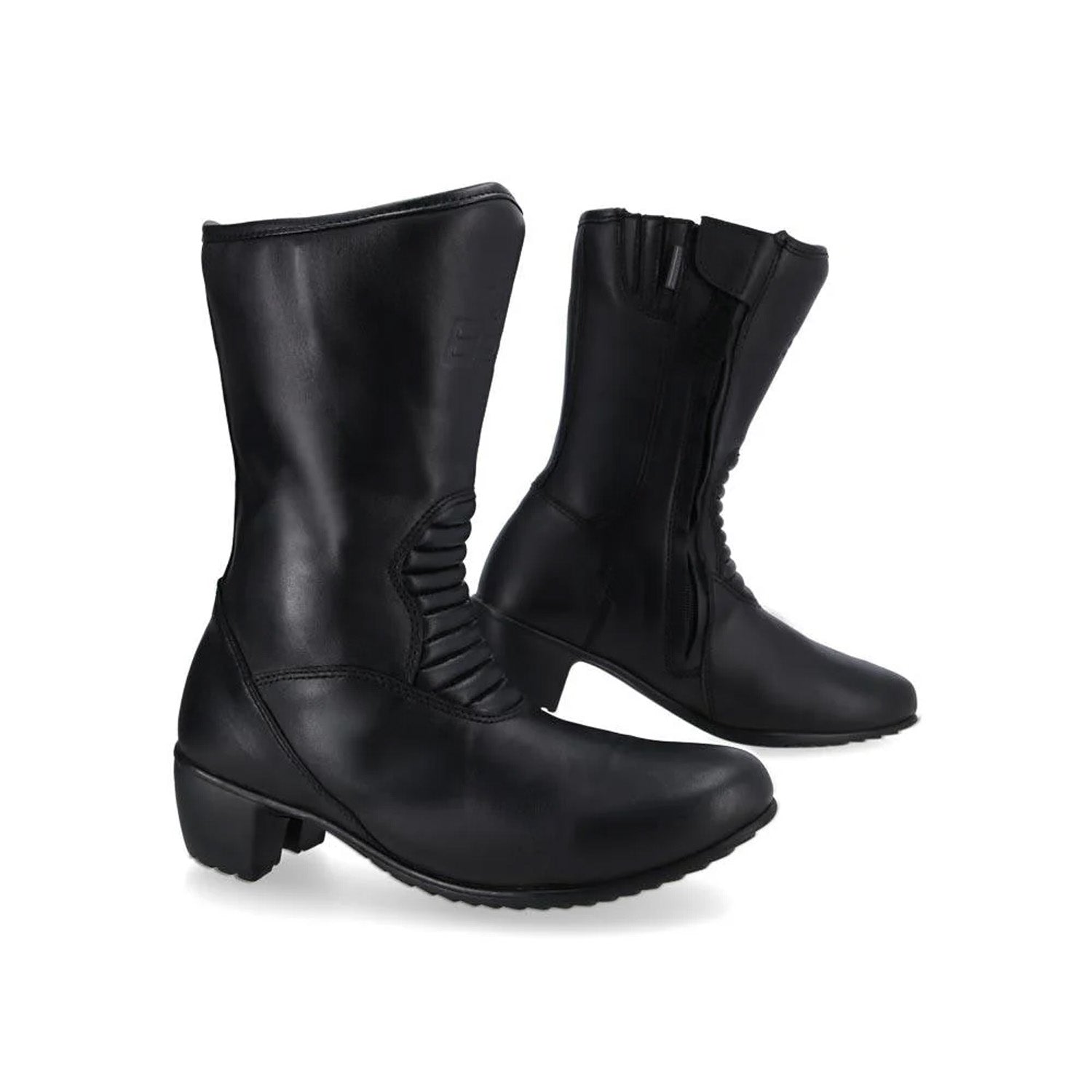 BELA ATOMIC Botas De Moto Senhora Couro Preto – 1 – Maximomoto PT