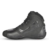 Beautiful Kiva Women's Motorcycle Leather Boots Black Purple