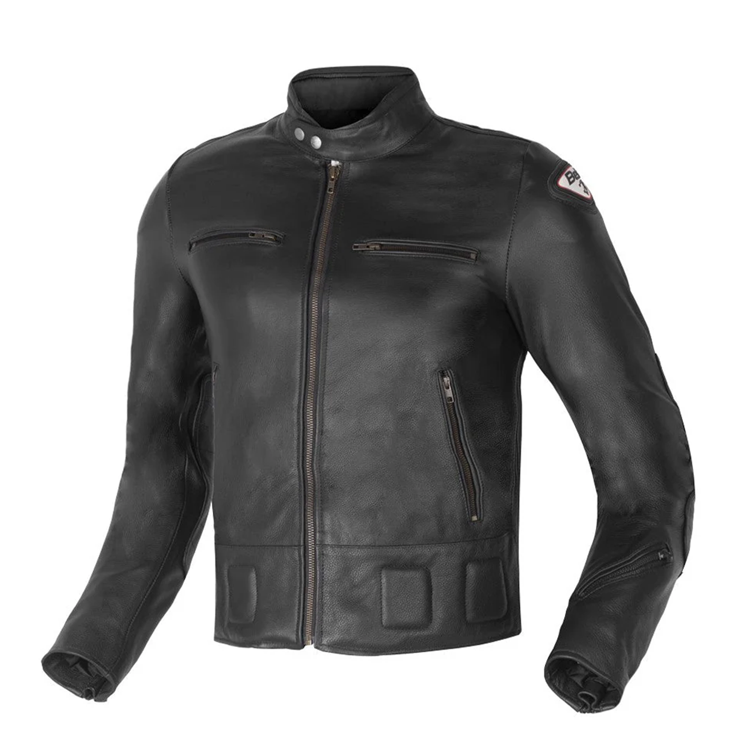 BELA Groot Men's Leather Motorcycle Jacket Petro – 1 – Maximomoto PT