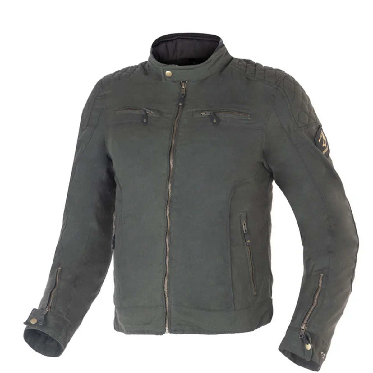 BELA FURY WAX Motorcycle Textile Jackets Green