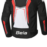 BELA Chaser Casacos De Moto Textil Preto Branco Vermelho