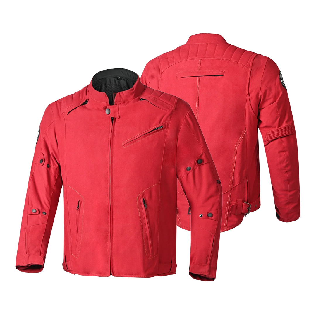 BELA Logan Men's Motorcycle Textile Coats Red – 2 – Maximomoto PT