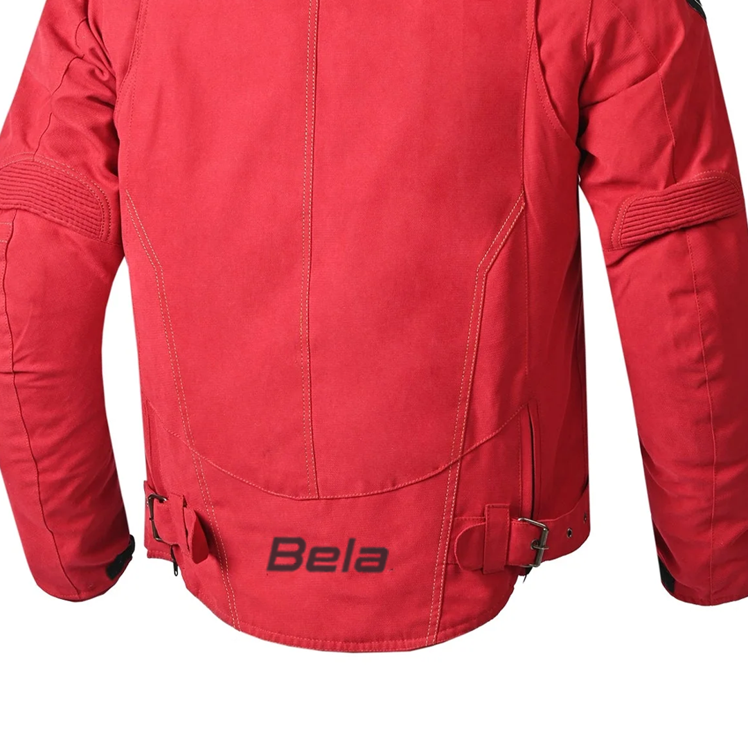 BELA Logan Men's Motorcycle Textile Coats Red – 6 – Maximomoto PT