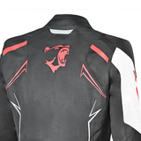 BELA PANTHER Motorcycle Textile Jackets Black White Red