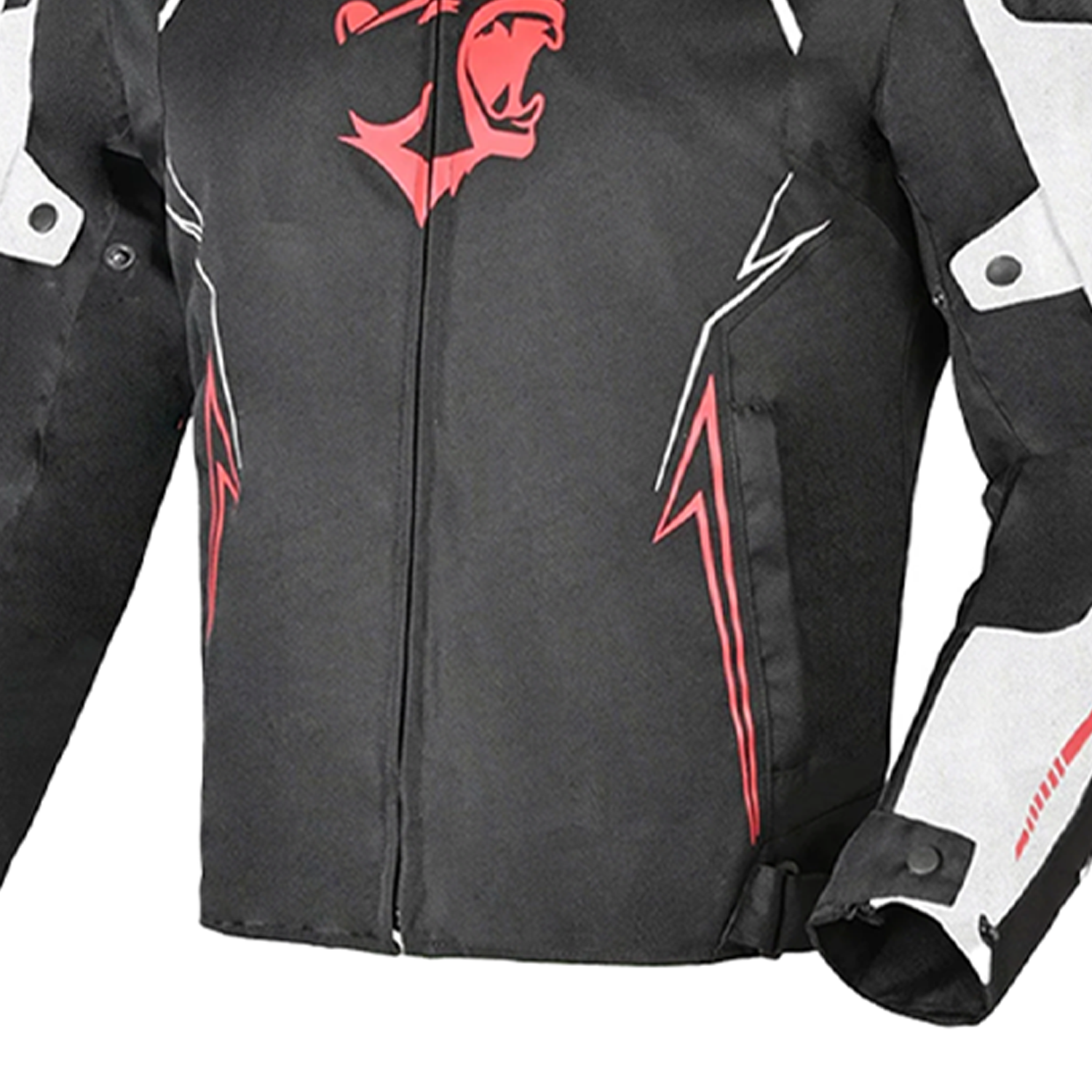 BELA PANTHER Motorcycle Textile Jackets Black White Red – 6 – Maximomoto PT