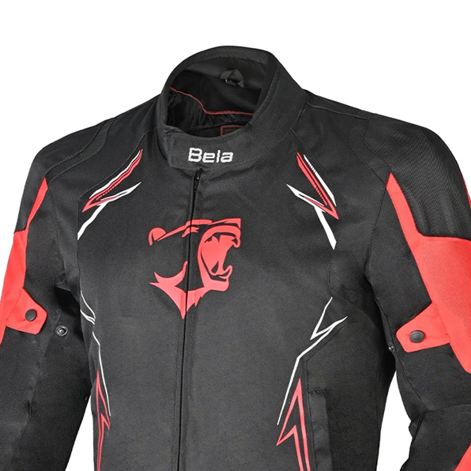 BELA Panther Moto Textile Jackets Black Red – 5 – Maximomoto PT