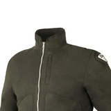 BELA Miera Wax Textile Motorcycle Jackets Green