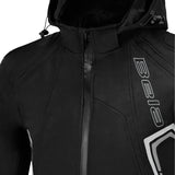 BELA BREEZE Soft Shell Motorcycle Hood Black Gray