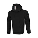 BELA BREEZE Soft Shell Moto Hood Black Red