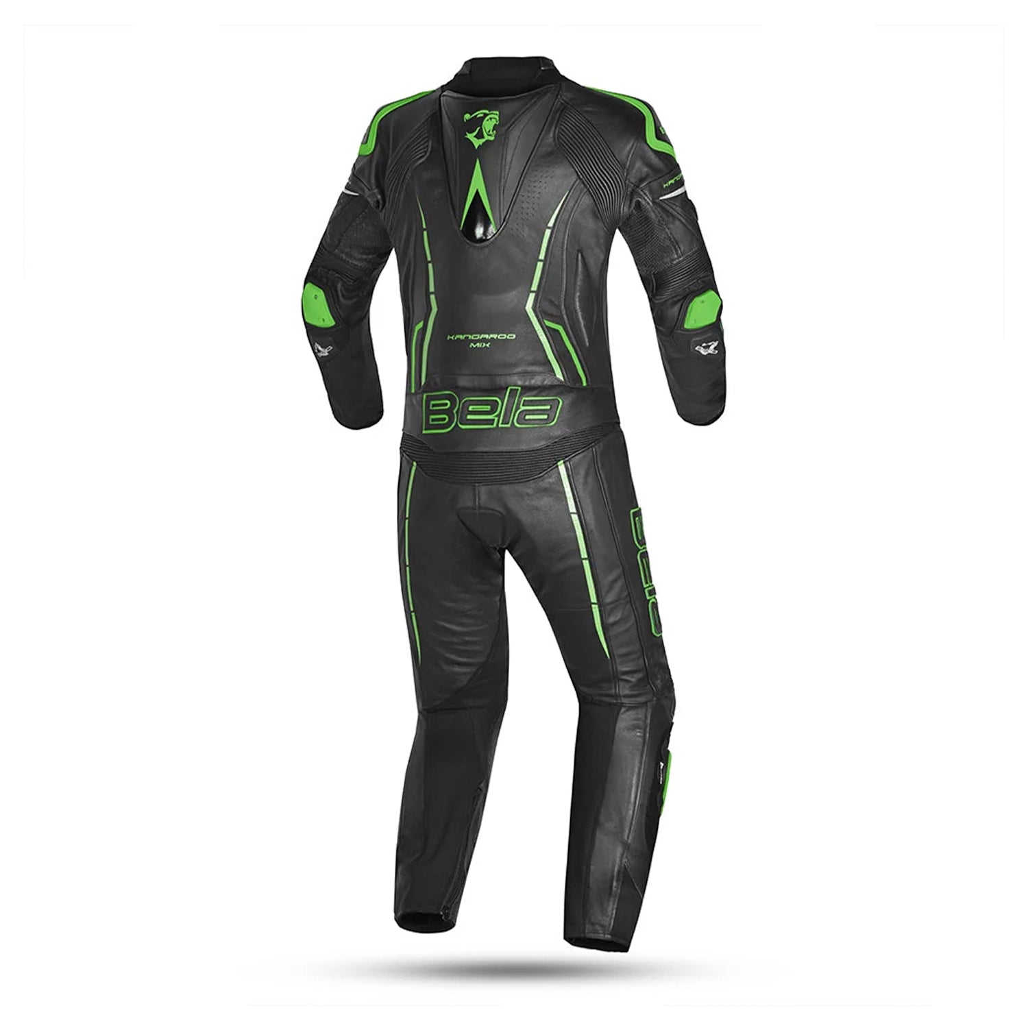BELA ROCKET KANGAROO MIX 1 PC Fatos De Moto Preto Verde – 3 – Maximomoto PT