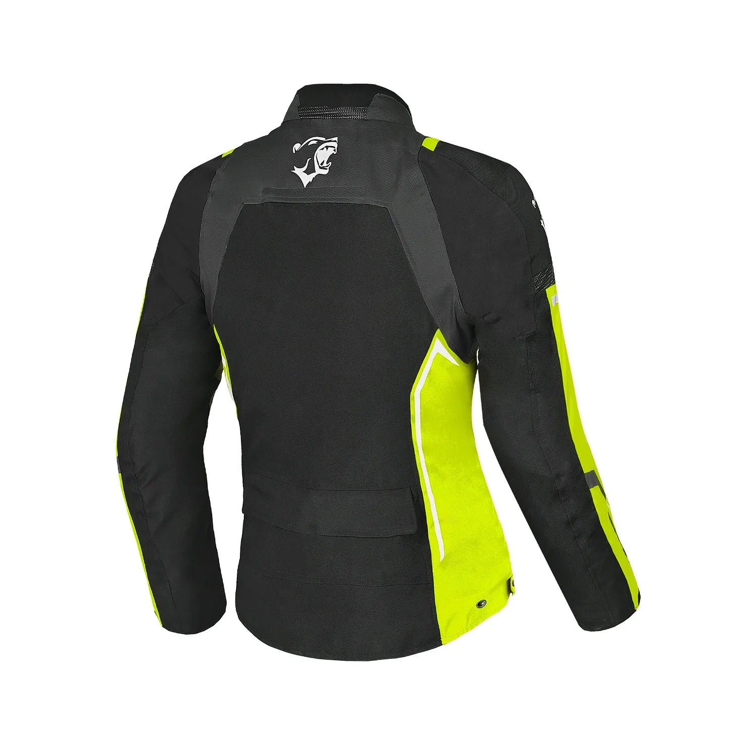 BELA ELANUR Motorcycle Ladies Textile Jackets Black Anthracite Yellow – 3 – Maximomoto PT