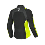 BELA ELANUR Motorcycle Ladies Textile Jackets Black Anthracite Yellow