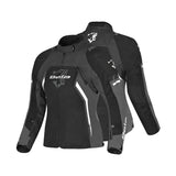 BELA ELANUR Casacos De Moto Textil Senhora Preto Cinza