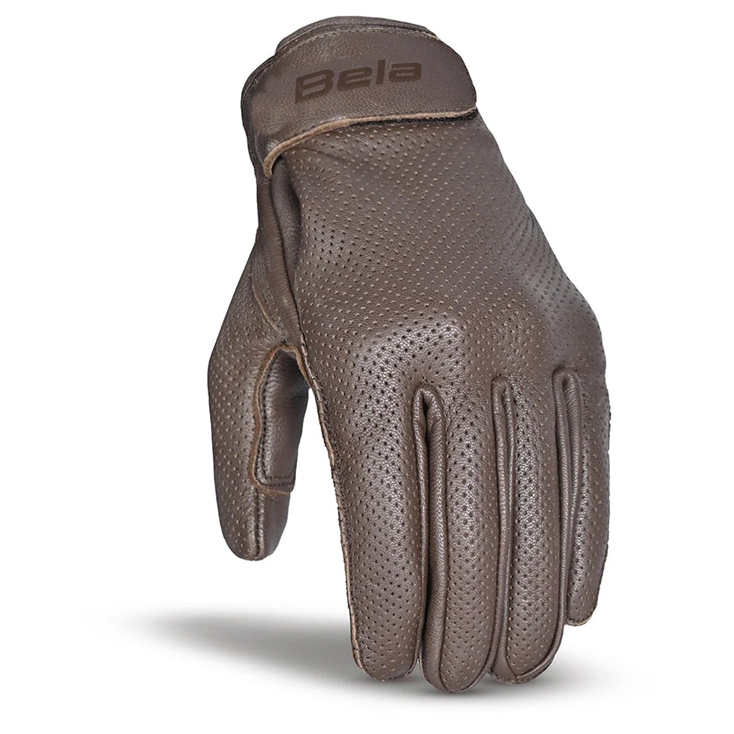 BELA CAFÉ AIR Moto Ladies Leather Gloves Brown – 3 – Maximomoto PT