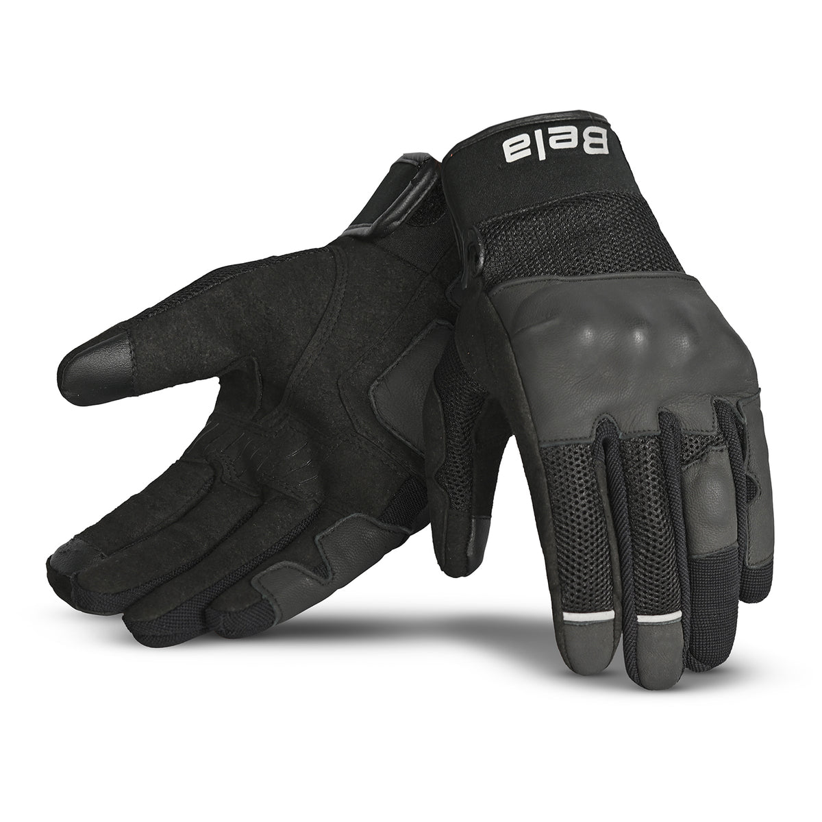 BELA DELUXE Motorcycle Leather Black Glove