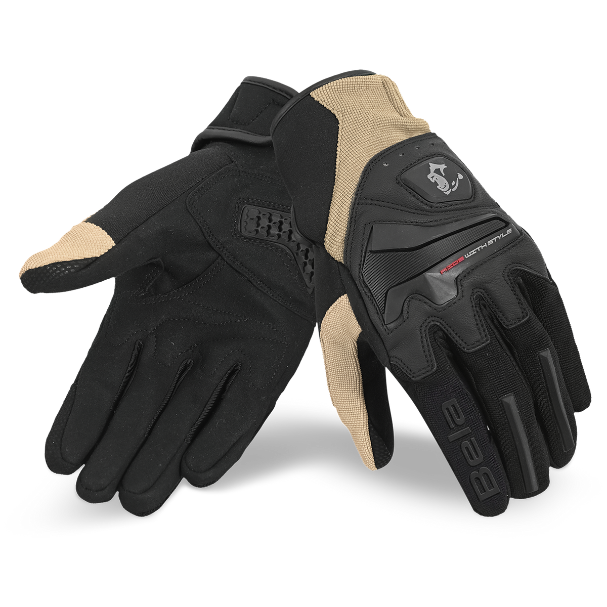 BELA STAR LUVAS DE MOTO HOMEM TEXTIL ARENA PRETO