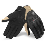 BELA Star Luvas De Moto Textil Preto Areia