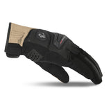 BELA Star Luvas De Moto Textil Preto Areia