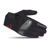 BELA LMBU 2 Luvas De Moto Senhora Textil Preto Vermelho