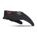 BELA LMBU 2 Luvas De Moto Senhora Textil Preto Vermelho