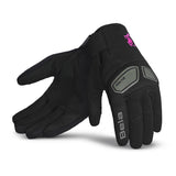 BELA LMBU 2 Luvas De Moto Senhora Textil Preto Rosa
