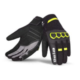 BELA TRACKER WINTER WP LUVAS DE MOTO TEXTIL PRETO AMARELO FLUO