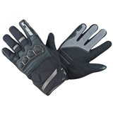 BELA TRACKER WINTER WP Motorcycle Leather Gloves Black