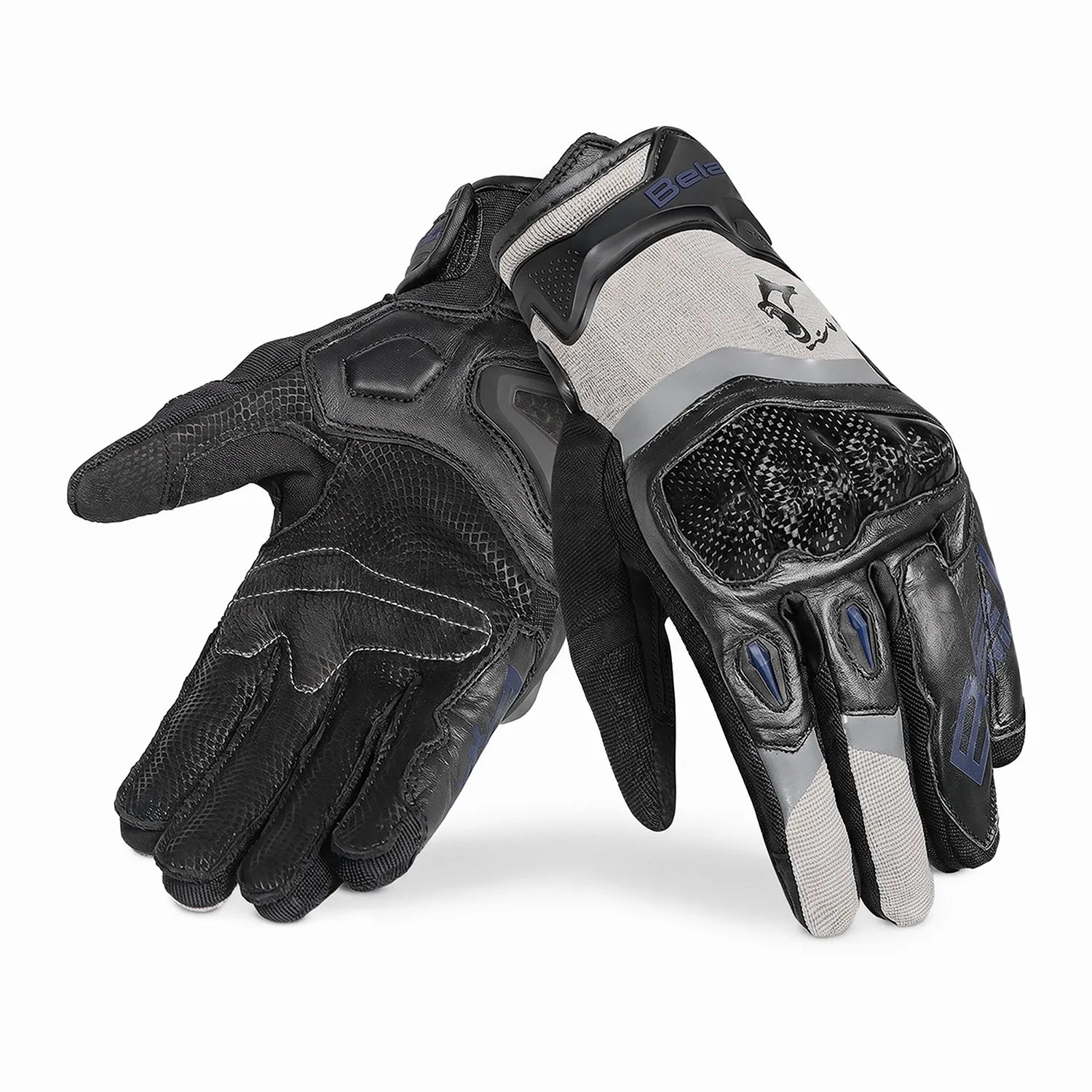 BELA DARING LUVAS DE MOTO HOMEM GELO AZUL PRETO – 1 – Maximomoto PT