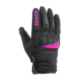 BELA Boom Winter WP Motorcycle Lady Textile Gloves Black Pink