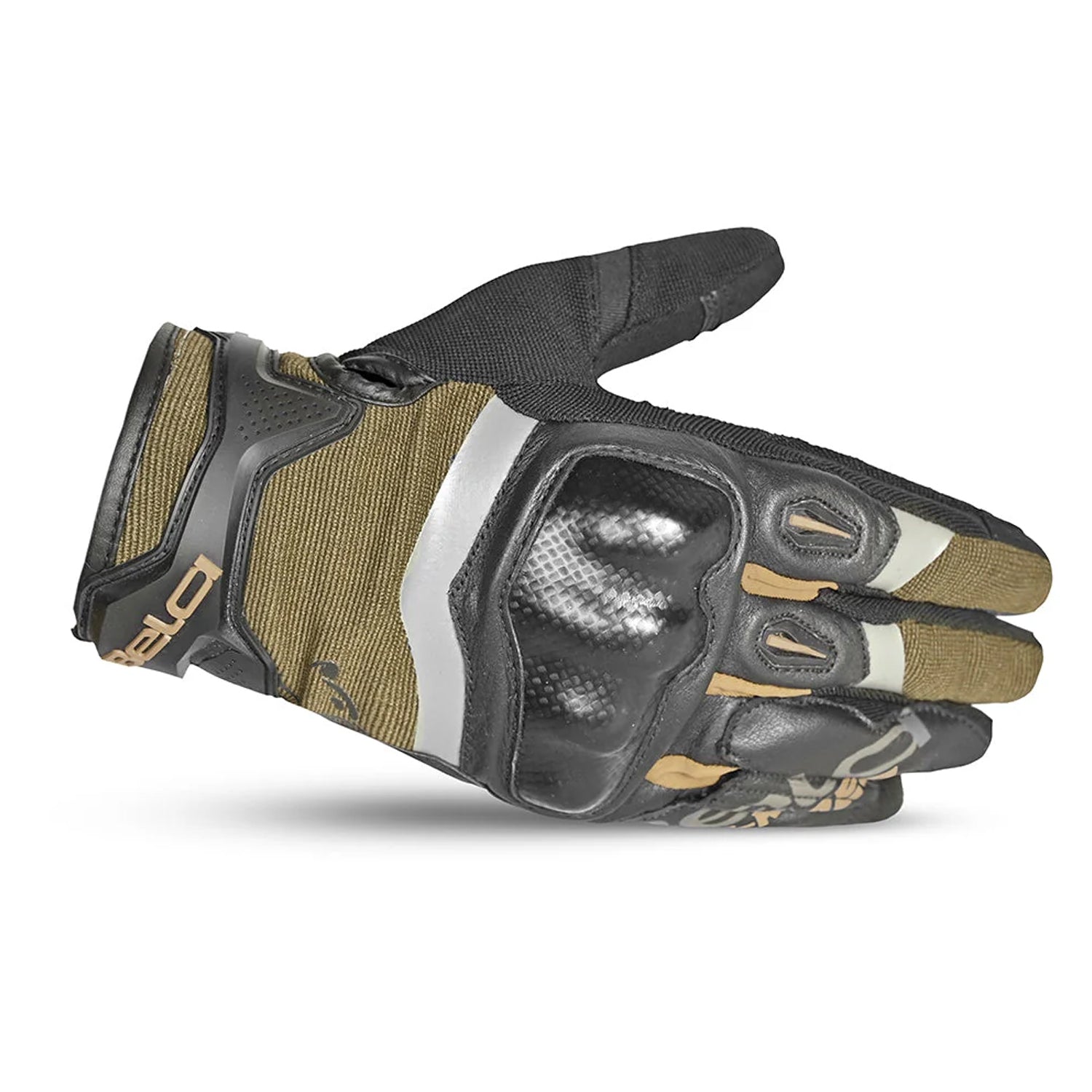 BELA DARING LUVAS DE MOTO TEXTIL PRETO MILITAR VERDE – 3 – Maximomoto PT