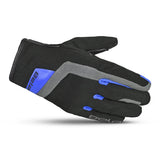 Linda Galaxy Winter WP Motorcycle Textile Gloves Black Blue