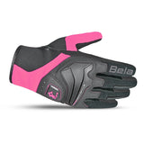 BELA STAR Luvas De Moto Senhora Textil Preto Rosa