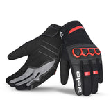 BELA - Guante Textil Tracker Winter WP lady Black/Red
