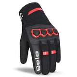 BELA - Guante Textil Tracker Winter WP lady Black/Red