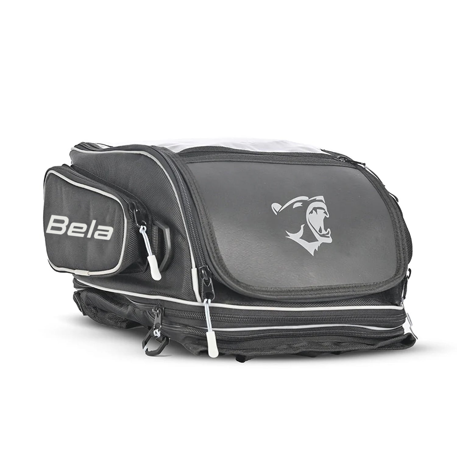 BELA Moto Multi Mochila Couro Textil Preto – 1 – Maximomoto PT