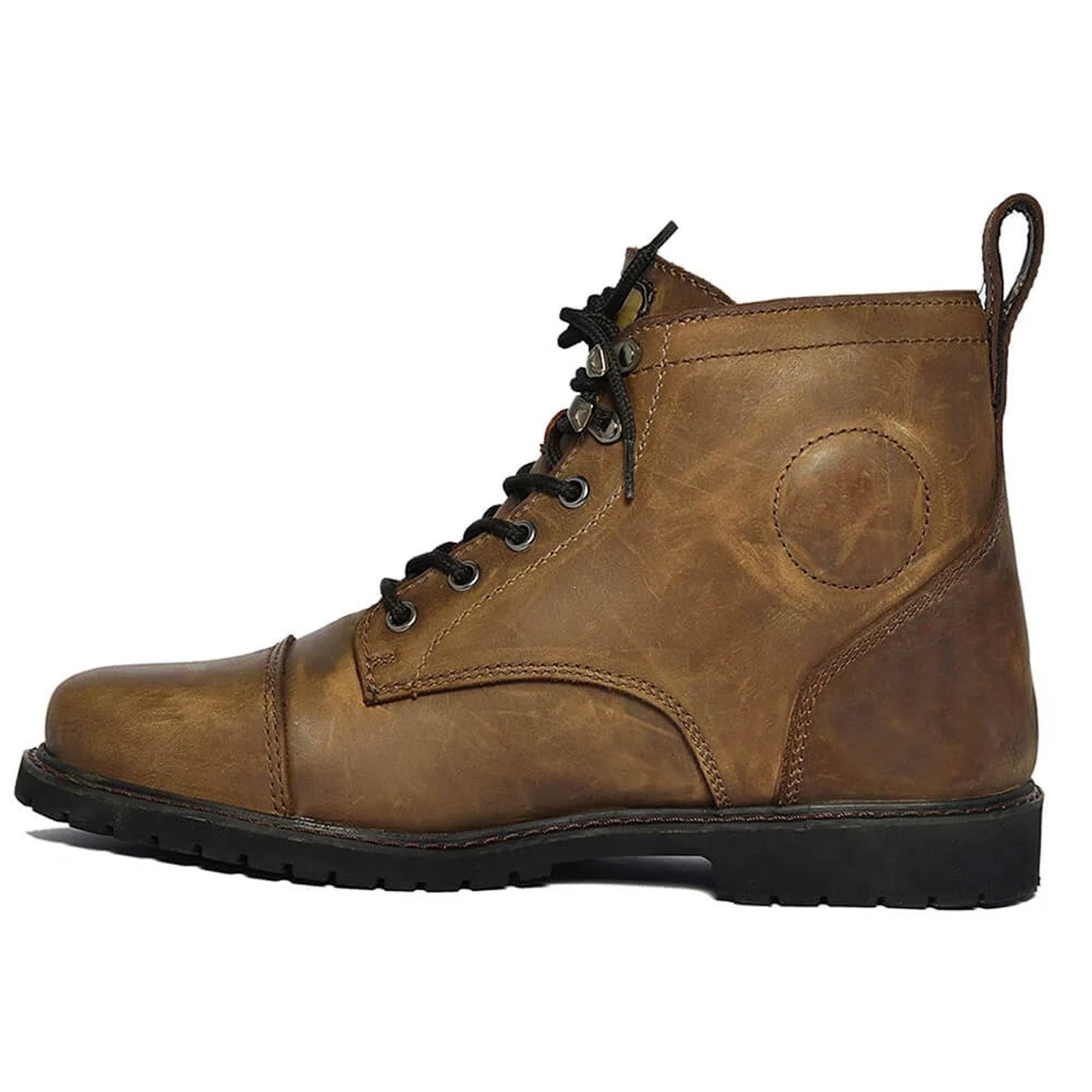 BELA MARTEN Botas De Moto Couro Marrom – 4 – Maximomoto PT