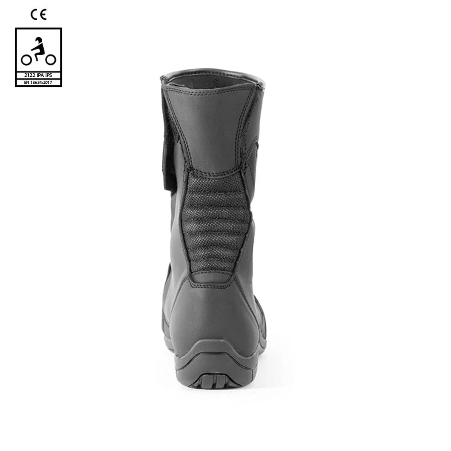 BELA MOHACK WP Leather Motorcycle Men's Boots Black – 5 – Maximomoto PT